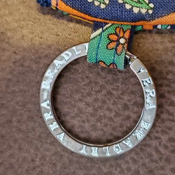 Vera Bradley Venetian Paisley ID holder, coin purse, key chain - Picture 2 of 9